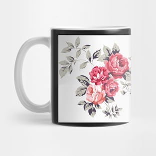 Pink Roses Mug